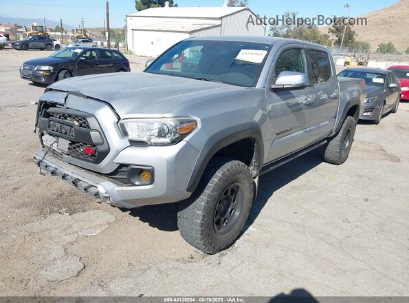 3TMCZ5AN0MM373357 2021 TOYOTA TACOMA Silver 