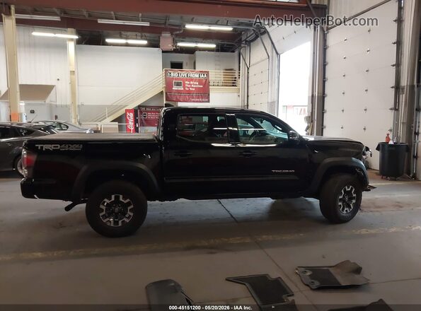 3TMCZ5AN0PM580819 2023 TOYOTA TACOMA Black Widok wnętrza 360 stopni