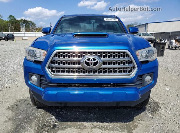 3TMCZ5AN1HM090620 2017 TOYOTA TACOMA Blue 