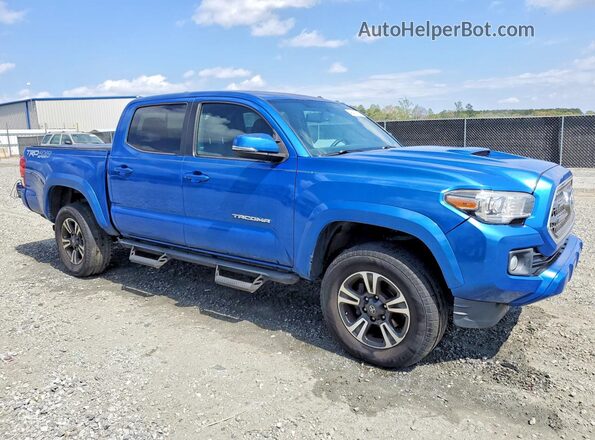 3TMCZ5AN1HM090620 2017 TOYOTA TACOMA Blue 