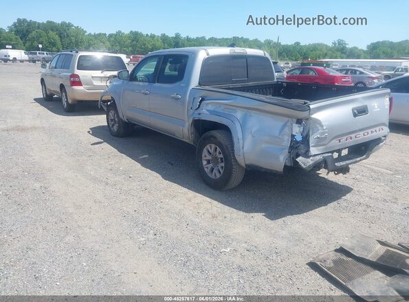 3TMCZ5AN2JM125087 2018 TOYOTA TACOMA Silver Rear left