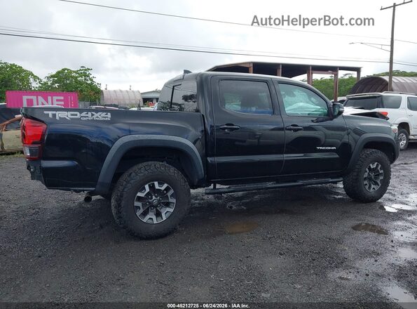 3TMCZ5AN2KM197599 2019 TOYOTA TACOMA Black უკანა სალონის ხედი