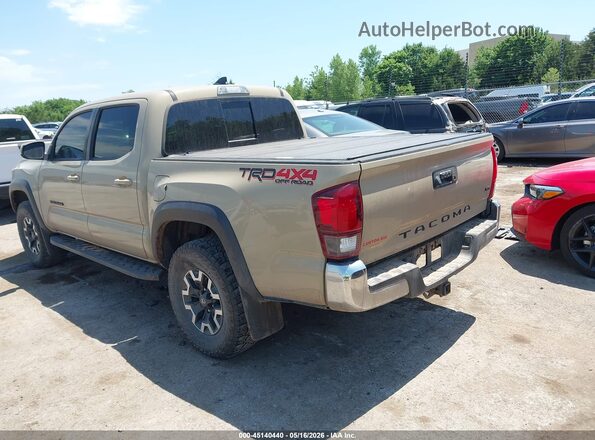 3TMCZ5AN2KM257980 2019 TOYOTA TACOMA Cream Trasero izquierdo