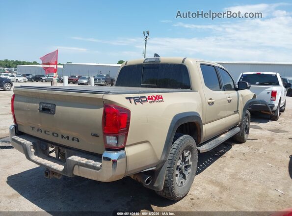 3TMCZ5AN2KM257980 2019 TOYOTA TACOMA Cream Trasero derecho