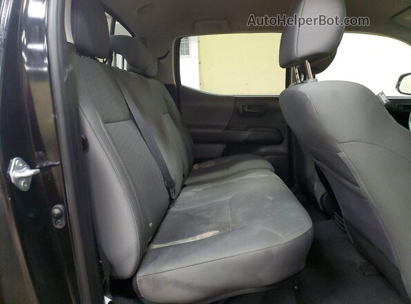3TMCZ5AN2MM435664 2021 TOYOTA TACOMA Black Вид задніх сидінь