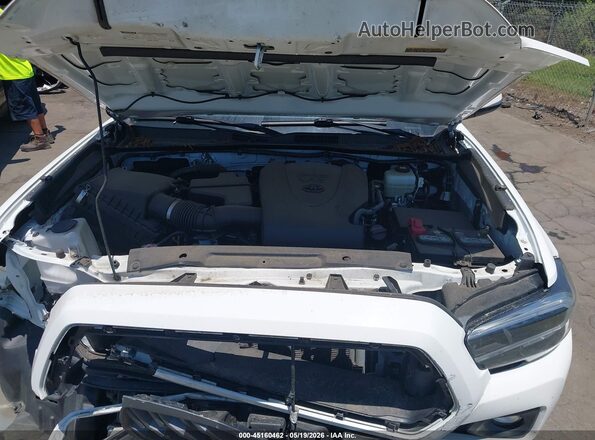 3TMCZ5AN3MM420350 2021 TOYOTA TACOMA White Widok z tyłu