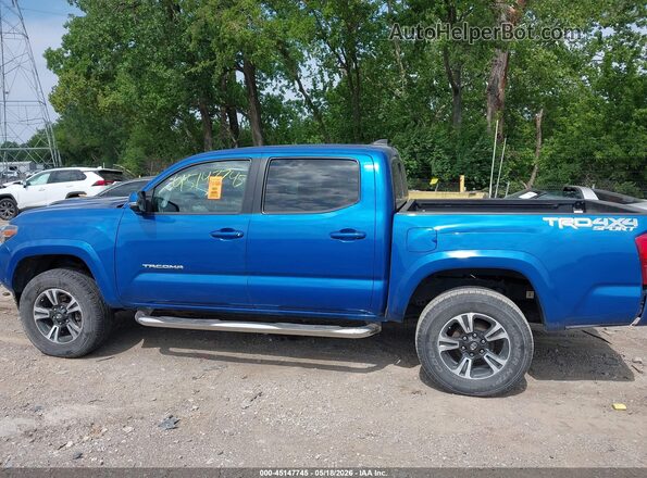 3TMCZ5AN4HM067493 2017 TOYOTA TACOMA Blue Vista interior de 360 grados