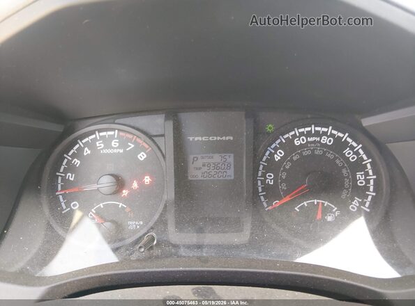 3TMCZ5AN4HM117065 2017 TOYOTA TACOMA Gray Vista de los asientos traseros