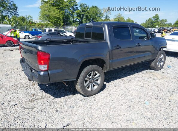 3TMCZ5AN4HM117065 2017 TOYOTA TACOMA Gray Trasero derecho