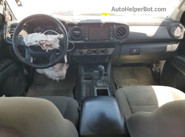 3TMCZ5AN4LM302791 2020 TOYOTA TACOMA Белый Вид панели приборов