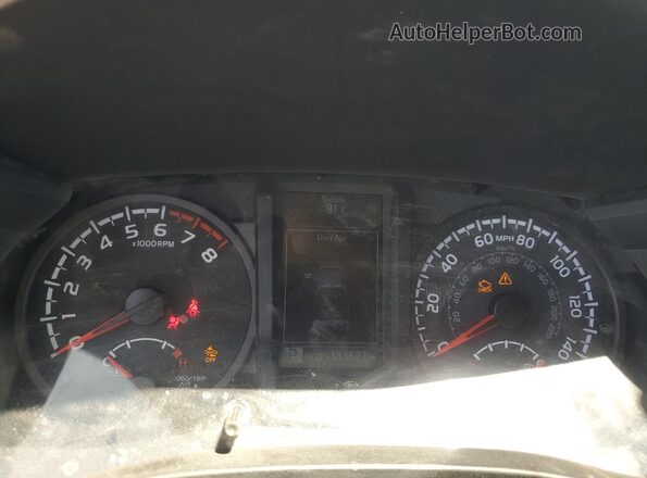 3TMCZ5AN4LM302791 2020 TOYOTA TACOMA Белый Вид щитка приборов