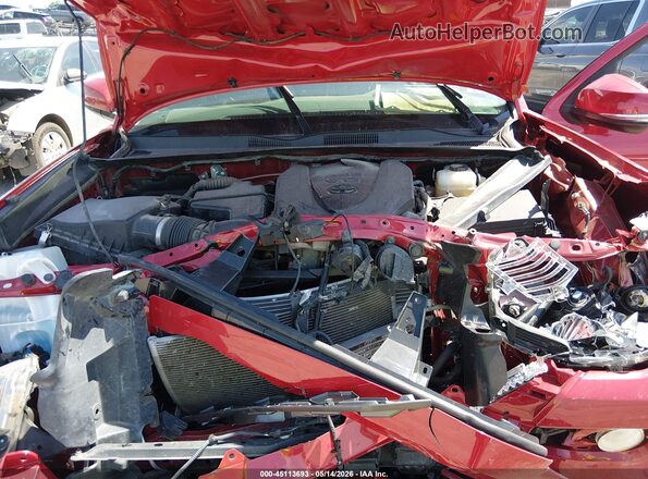 3TMCZ5AN4LM309904 2020 TOYOTA TACOMA Red Հետևի տեսք