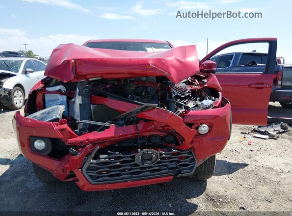 3TMCZ5AN4LM309904 2020 TOYOTA TACOMA Red Դիմացի տեսք