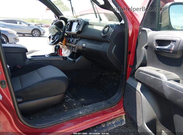 3TMCZ5AN4LM309904 2020 TOYOTA TACOMA Red Սալոնի դիմացի տեսք