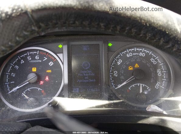 3TMCZ5AN4LM309904 2020 TOYOTA TACOMA Red Հետևի նստատեղերի տեսք