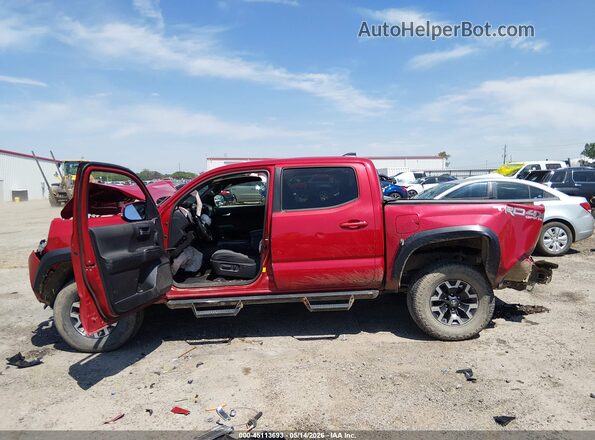 3TMCZ5AN4LM309904 2020 TOYOTA TACOMA Red Սալոնի 360 աստիճան տեսք