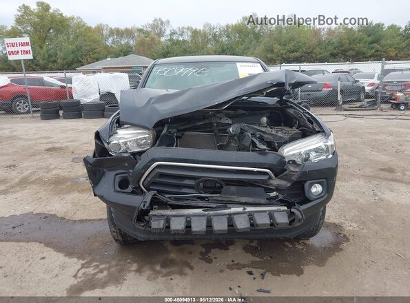 3TMCZ5AN4LM358617 2020 TOYOTA TACOMA Black Widok wnętrza z tyłu