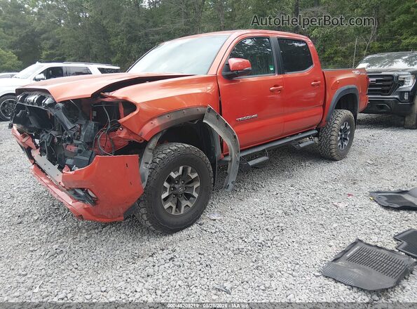 3TMCZ5AN5HM092399 2017 TOYOTA TACOMA Orange Передня ліва чверть
