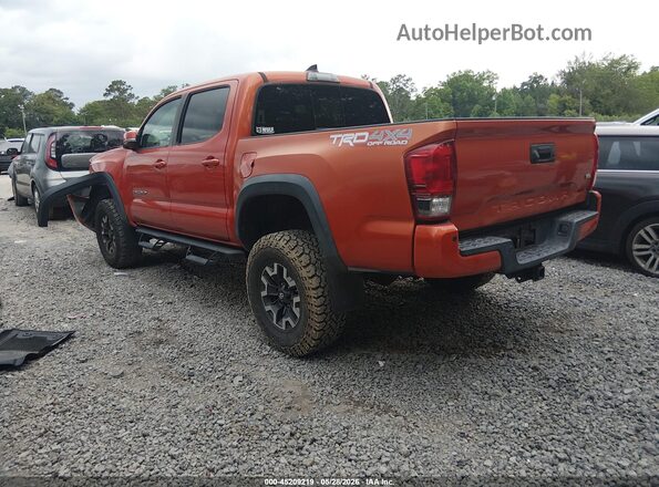3TMCZ5AN5HM092399 2017 TOYOTA TACOMA Orange Задня ліва чверть