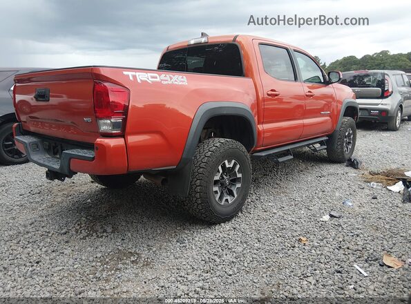 3TMCZ5AN5HM092399 2017 TOYOTA TACOMA Orange Задня права чверть