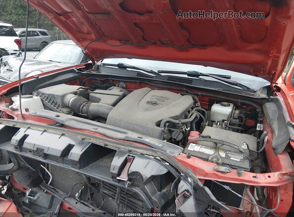3TMCZ5AN5HM092399 2017 TOYOTA TACOMA Orange Вид ззаду