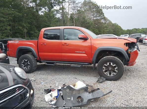 3TMCZ5AN5HM092399 2017 TOYOTA TACOMA Orange Панорамний вид салону 360°