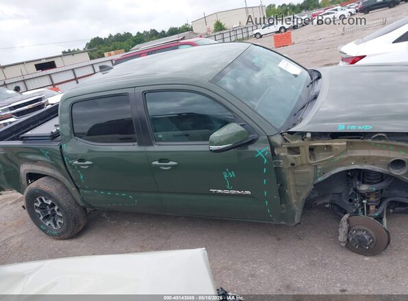 3TMCZ5AN5MM414338 2021 TOYOTA TACOMA Green Панорамний вид салону 360°