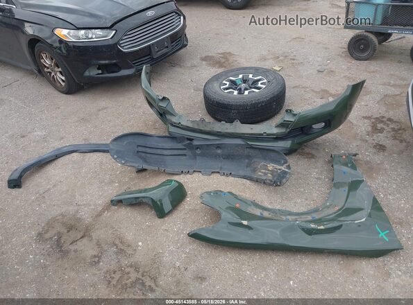 3TMCZ5AN5MM414338 2021 TOYOTA TACOMA Green Вид щитка приладів