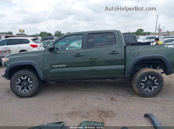 3TMCZ5AN5MM414338 2021 TOYOTA TACOMA Green 