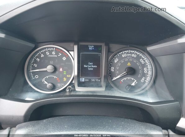 3TMCZ5AN5NM490868 2022 TOYOTA TACOMA Black Widok tylnych siedzeń