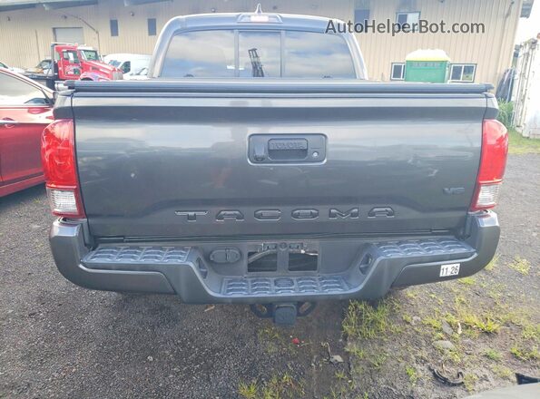 3TMCZ5AN6GM014356 2016 TOYOTA TACOMA Gray Вид ззаду