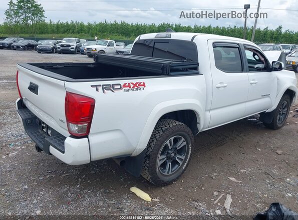 3TMCZ5AN6JM144418 2018 TOYOTA TACOMA White Rear right