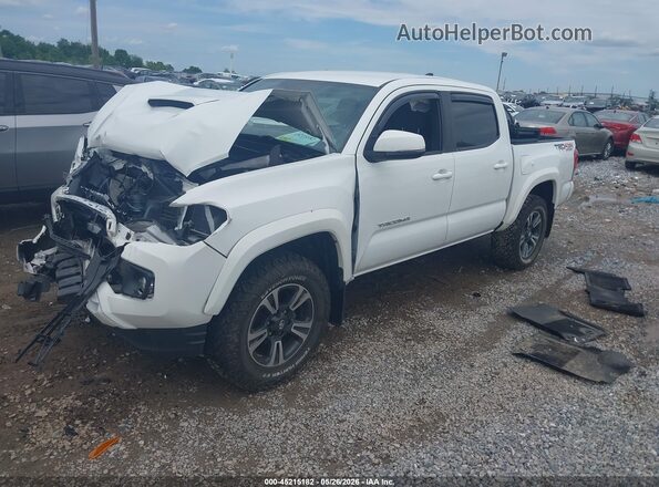 3TMCZ5AN6JM144418 2018 TOYOTA TACOMA White Front left