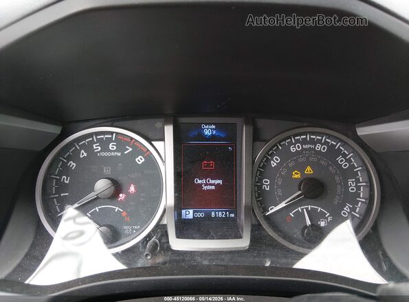 3TMCZ5AN6LM339647 2020 TOYOTA TACOMA Red Vista de los asientos traseros
