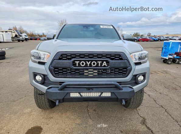 3TMCZ5AN6MM387439 2021 TOYOTA TACOMA Серый 