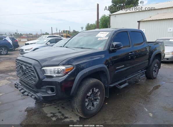 3TMCZ5AN6MM416695 2021 TOYOTA TACOMA Black წინა მარცხენა ხედი სამი მეოთხედიდან