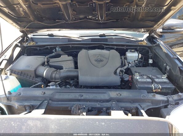 3TMCZ5AN6MM416695 2021 TOYOTA TACOMA Black უკანა ხედი