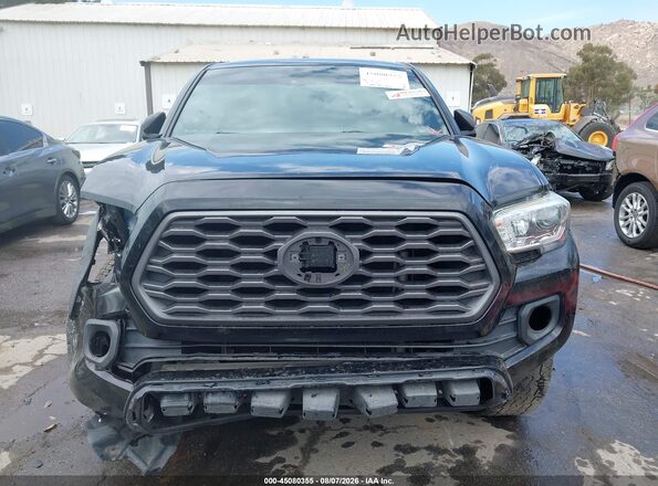 3TMCZ5AN6MM416695 2021 TOYOTA TACOMA Black ხელსაწყოთა პანელის ხედი