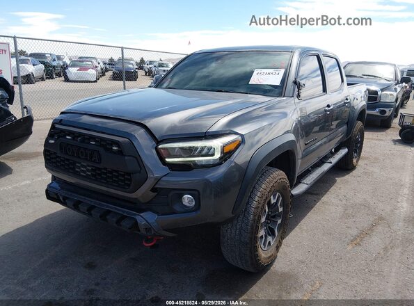 3TMCZ5AN6MM436364 2021 TOYOTA TACOMA Серый Передняя левая четверть