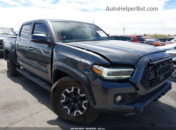 3TMCZ5AN6MM436364 2021 TOYOTA TACOMA Серый Вид спереди