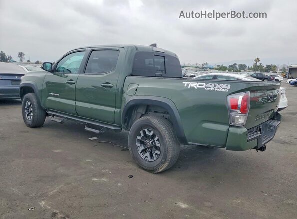 3TMCZ5AN6MM453021 2021 TOYOTA TACOMA Green Trasero izquierdo