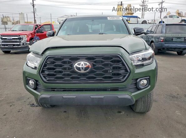 3TMCZ5AN6MM453021 2021 TOYOTA TACOMA Green Vista frontal