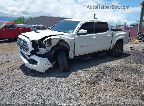 3TMCZ5AN7HM045455 2017 TOYOTA TACOMA White Przód lewy