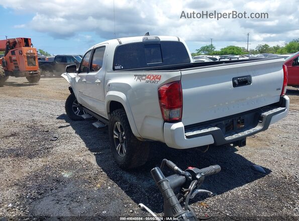 3TMCZ5AN7HM045455 2017 TOYOTA TACOMA White Tył lewy