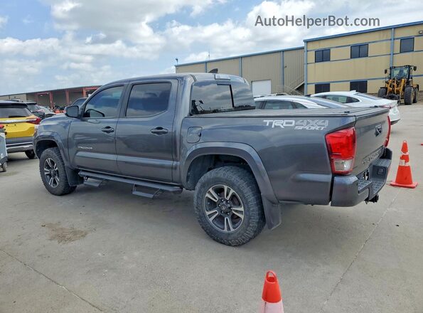 3TMCZ5AN7HM114080 2017 TOYOTA TACOMA Gray 