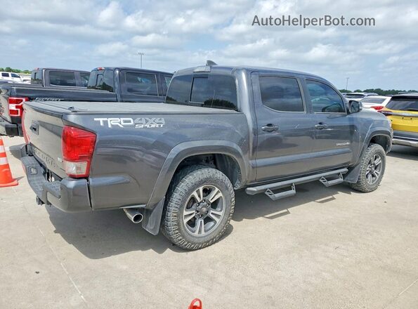 3TMCZ5AN7HM114080 2017 TOYOTA TACOMA Gray 