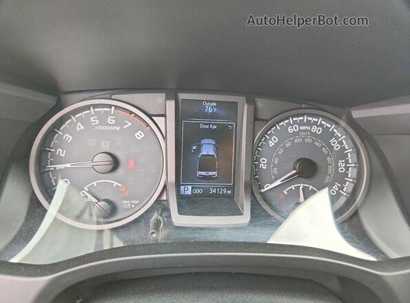3TMCZ5AN7HM114080 2017 TOYOTA TACOMA Gray 