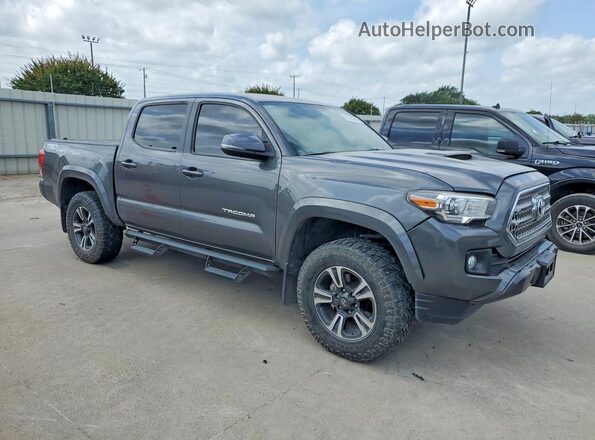 3TMCZ5AN7HM114080 2017 TOYOTA TACOMA Gray 