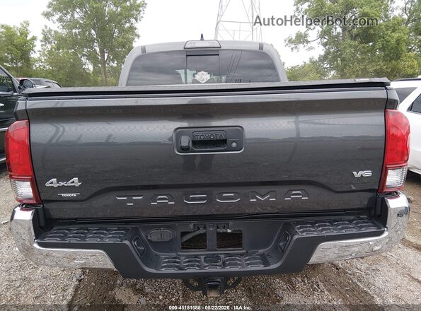 3TMCZ5AN7KM257988 2019 TOYOTA TACOMA Gray 