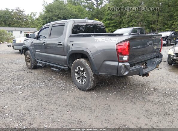 3TMCZ5AN7KM271454 2019 TOYOTA TACOMA Серый Задняя левая четверть